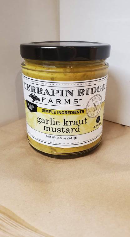 Terrapin Ridge Farms Garlic Kraut Mustard - Olive Oil Etcetera