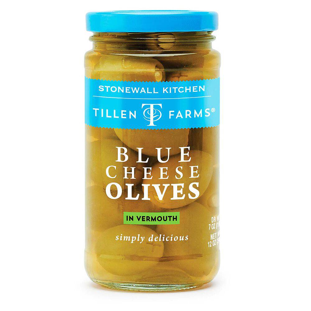 Stonewall Kitchen Tillen Farms Blue Cheese Olives - Olive Oil Etcetera