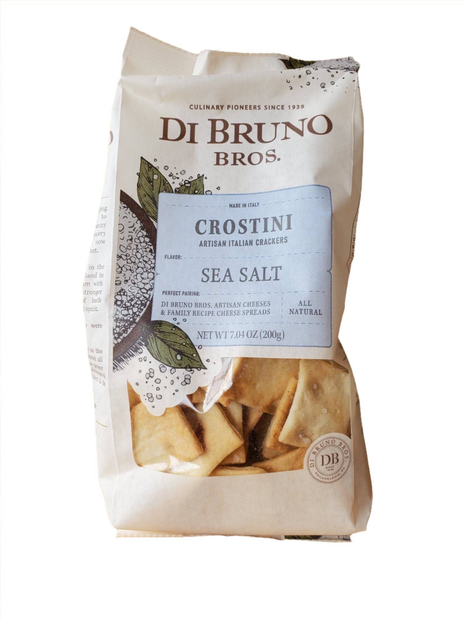 Di Bruno Bros. Sea Salt Crostini - Olive Oil Etcetera