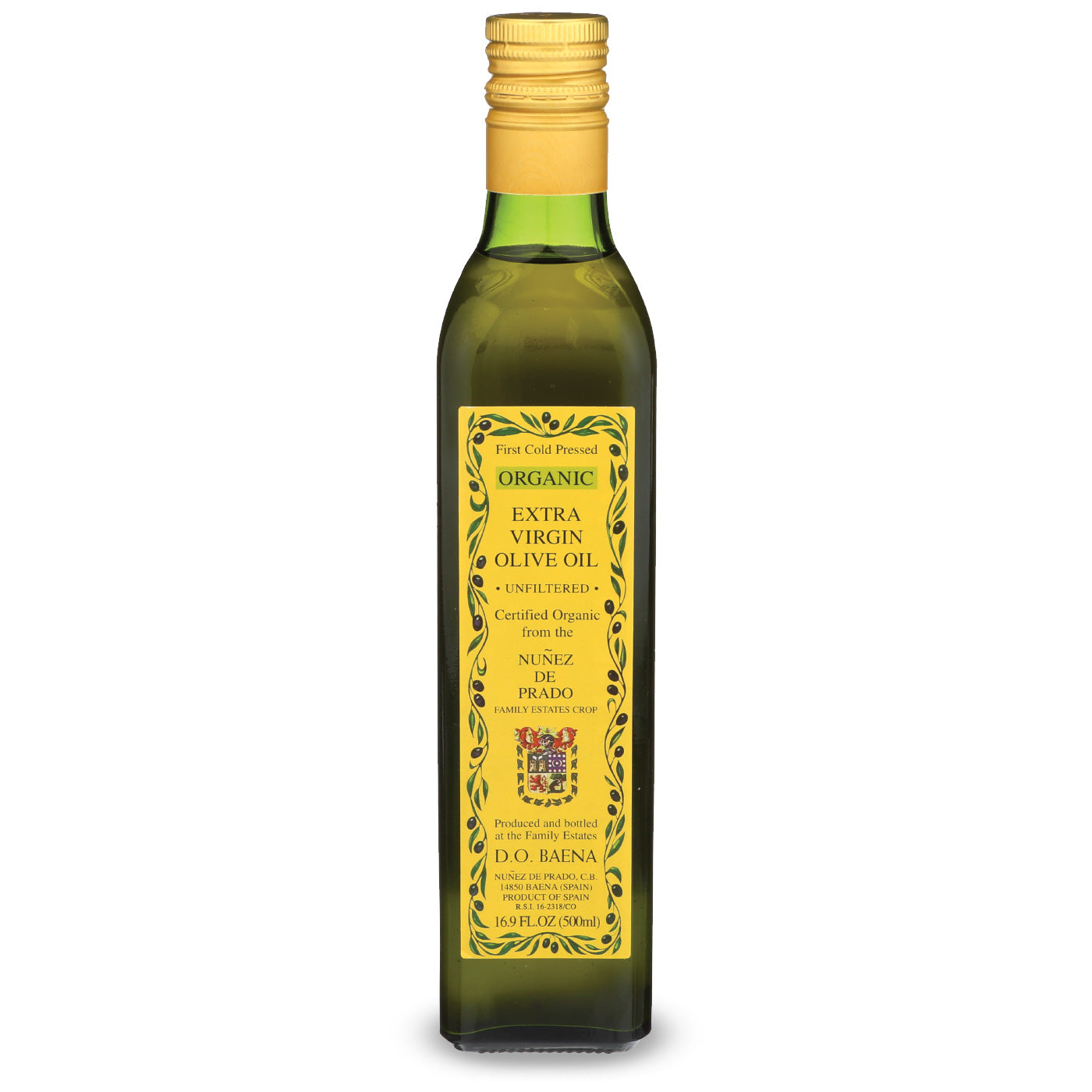 Nunez de Prado Organic Extra Virgin Olive Oil - Olive Oil Etcetera