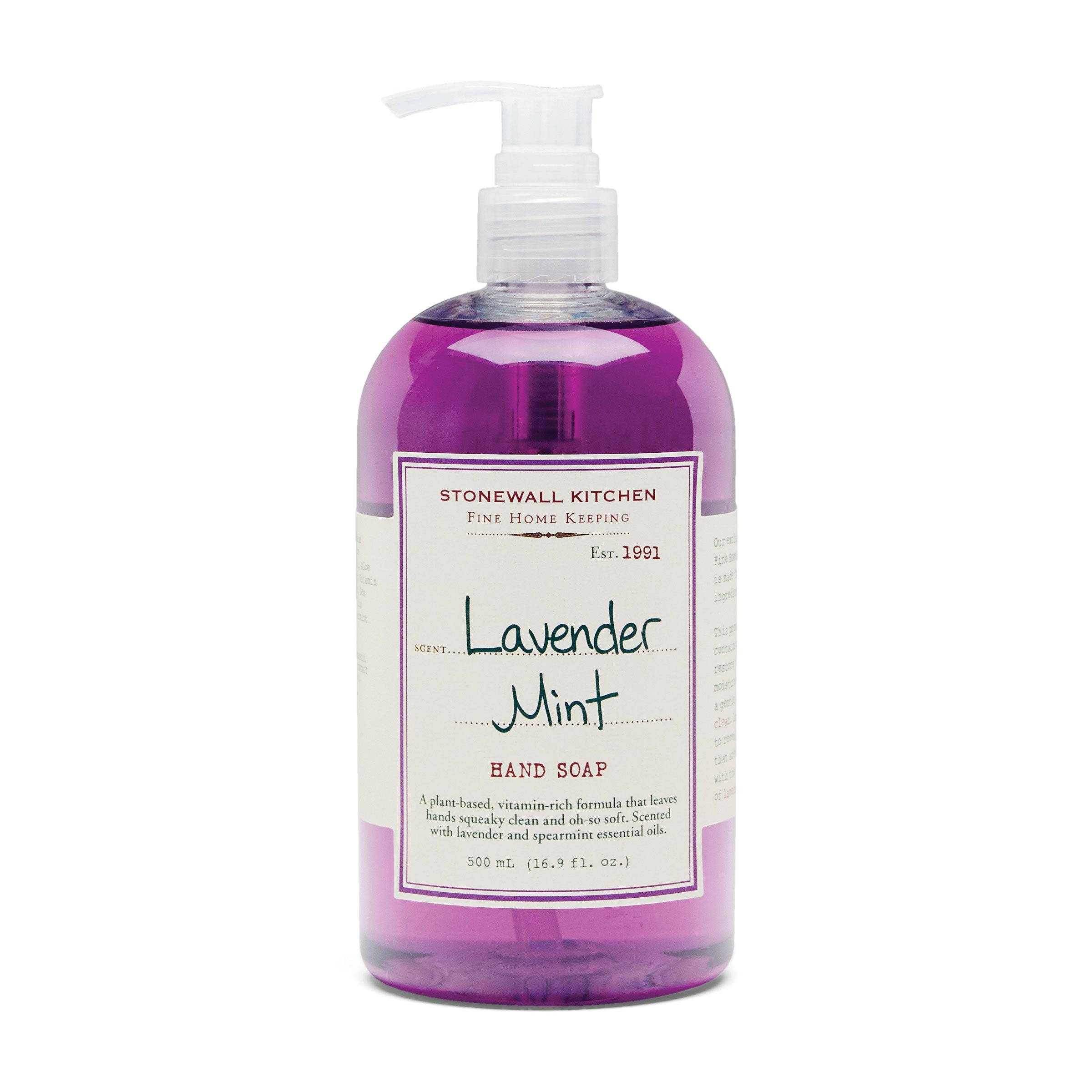 Stonewall Kitchen Lavender Mint Hand Soap - Olive Oil Etcetera