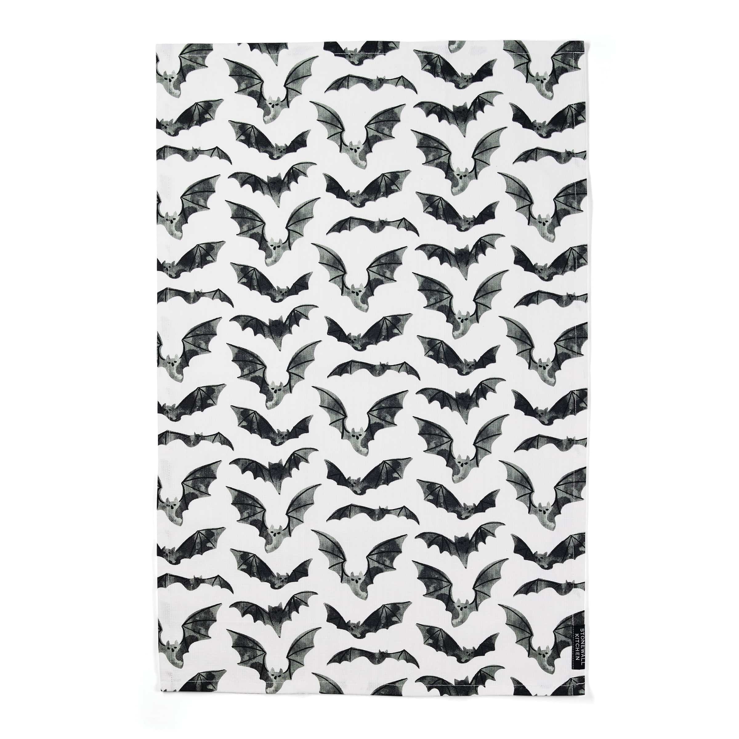 Stonewall Kitchen Bats Tea Towel - Olive Oil Etcetera