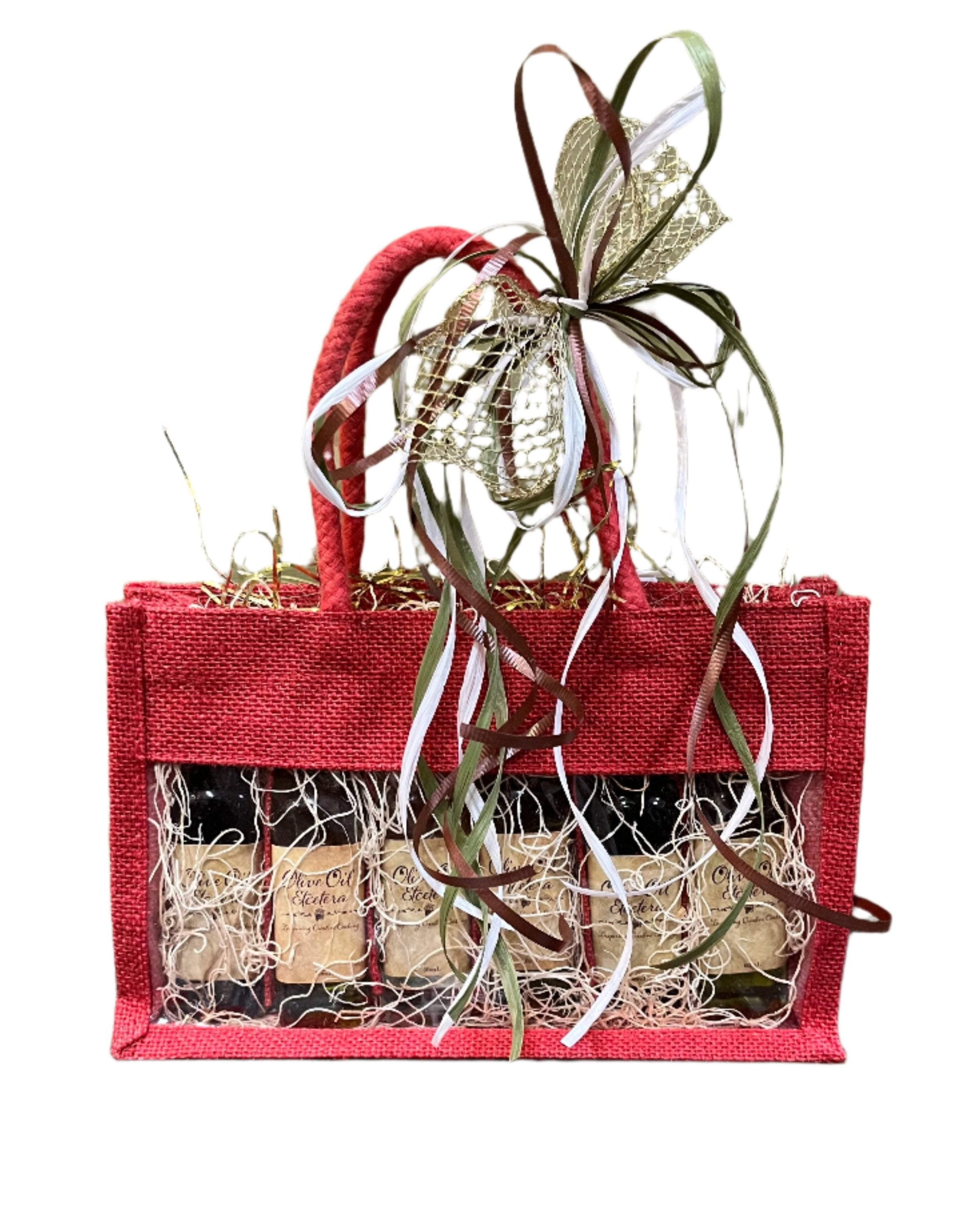 Burlap Bag Sample Pack (6 count) - Olive Oil Etcetera