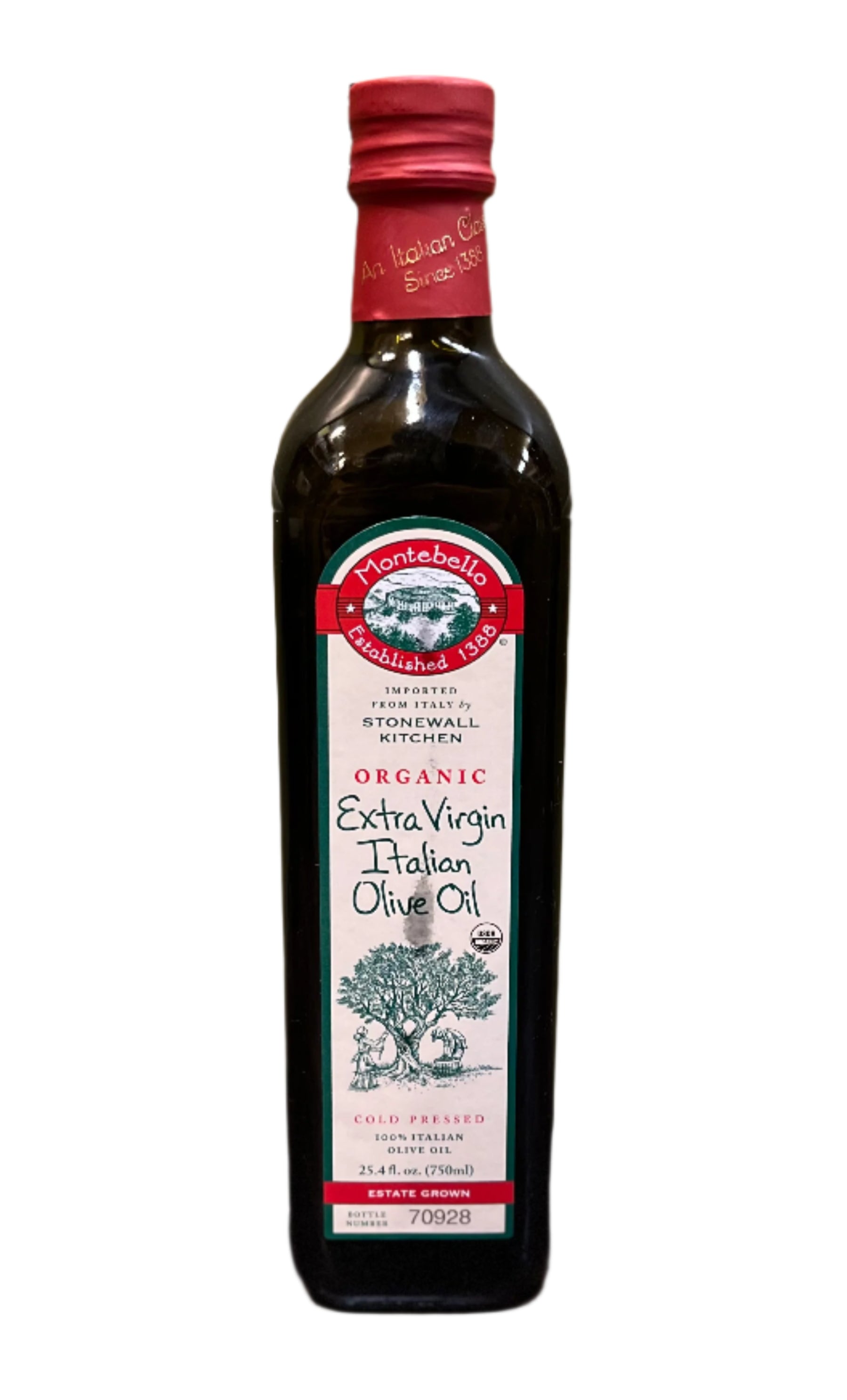 Montebello Organic Extra Virgin Italian Olive Oil - Olive Oil Etcetera