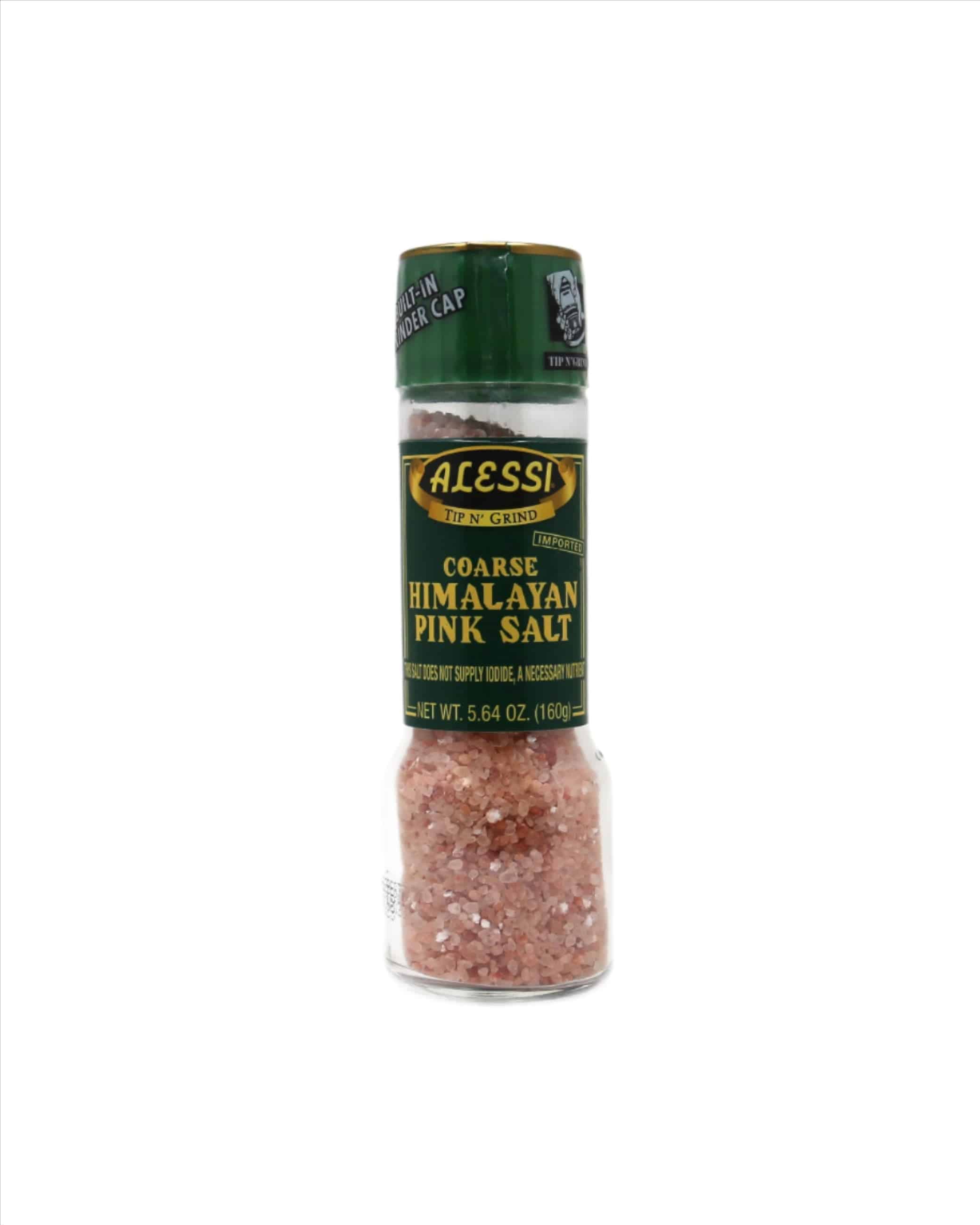 Pink Himalayan Sea salt in a grinder from Alessi available at Olive Oil Etcetera in Bucks County