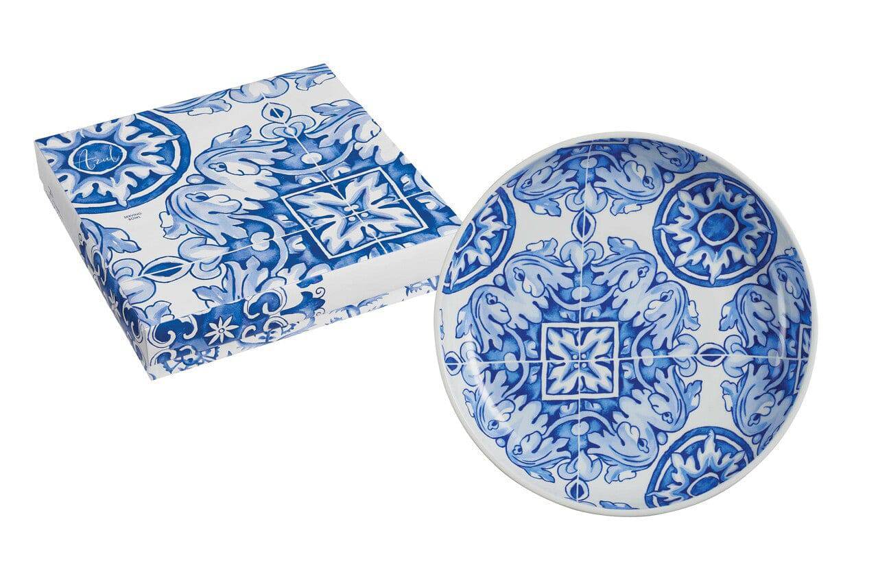 Rosanna Azul Serving Bowl - Olive Oil Etcetera