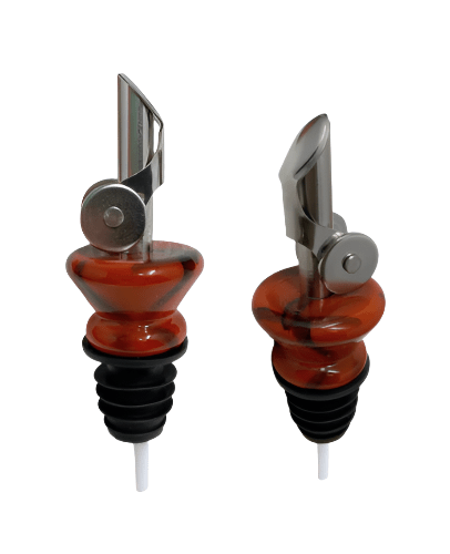 Fire Roasted Metal Pour Spout - Olive Oil Etcetera