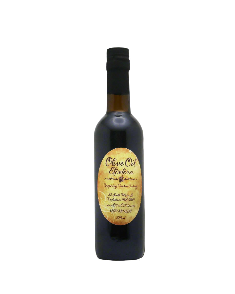 375 ml bottle of Garlic Cilantro Balsamic vinegar at Olive Oil Etcetera
