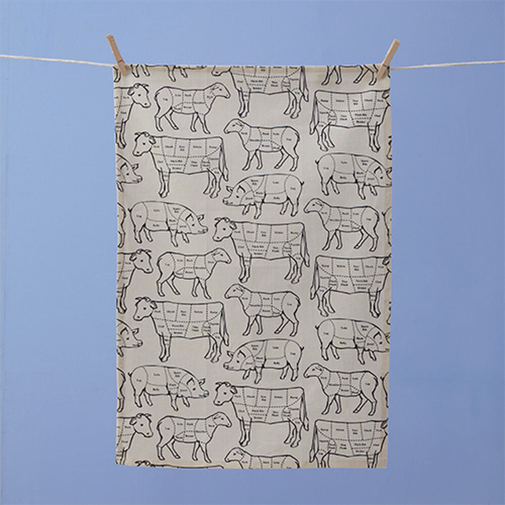 Stonewall Kitchen Food and Drink Patterned Tea Towels - Olive Oil Etcetera