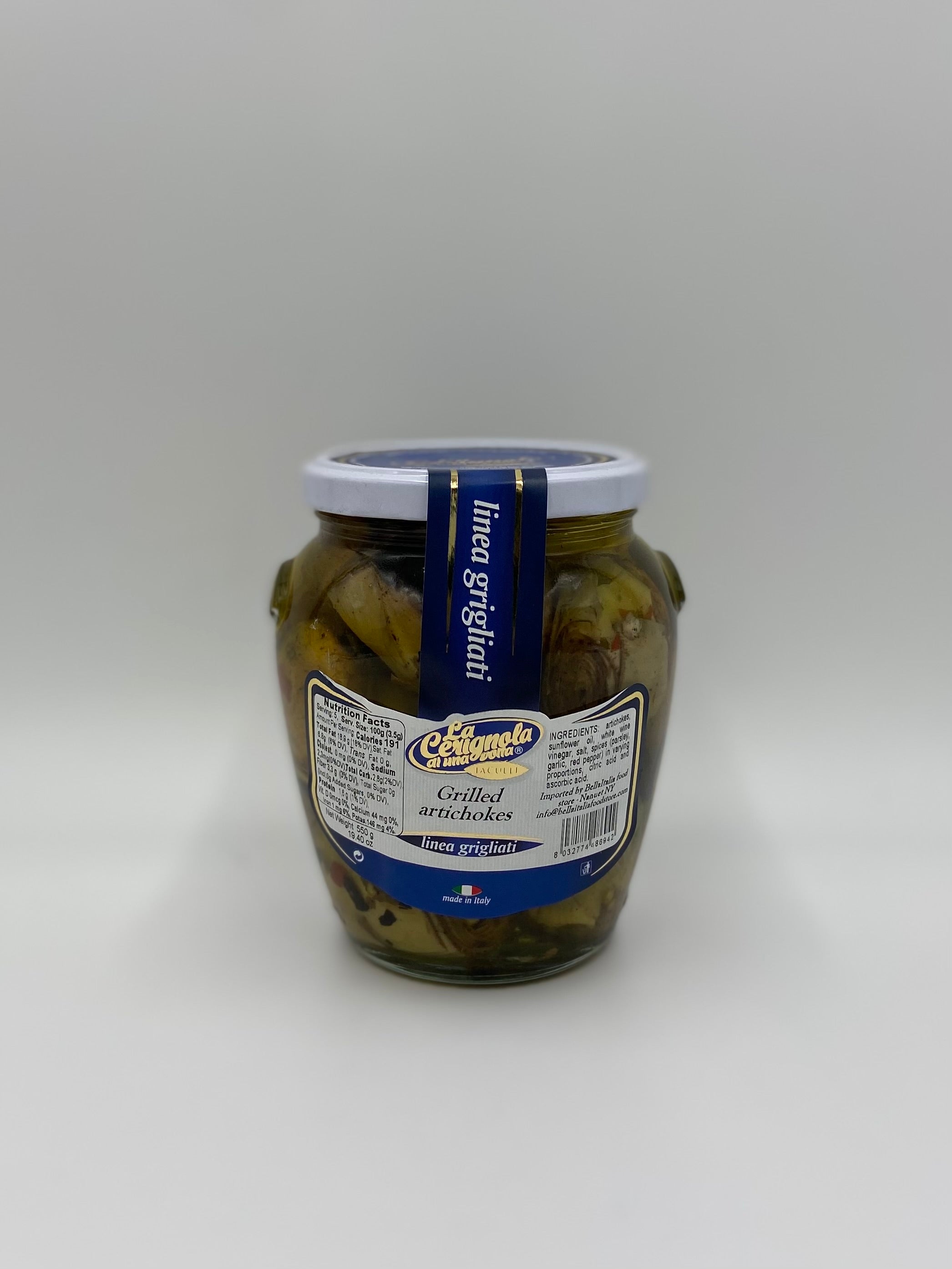 La Cerignola Grilled Artichokes - Olive Oil Etcetera 