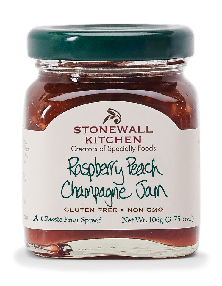 Stonewall Kitchen Raspberry Peach Champayne Jam - Olive Oil Etcetera 
