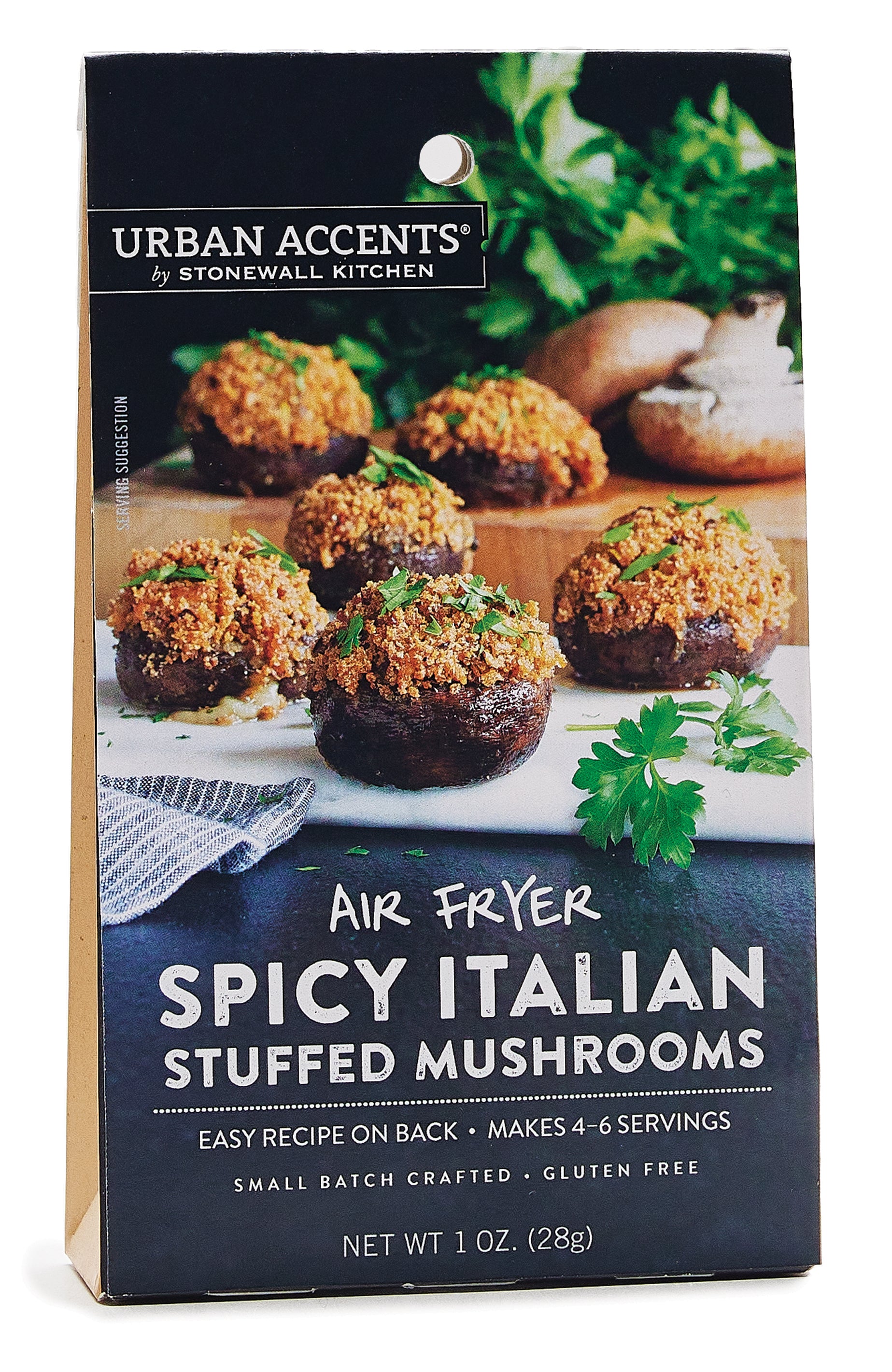 Urban Accents Air Fryer Spicy Italian Stuffed Mushrooms - Olive Oil Etcetera 