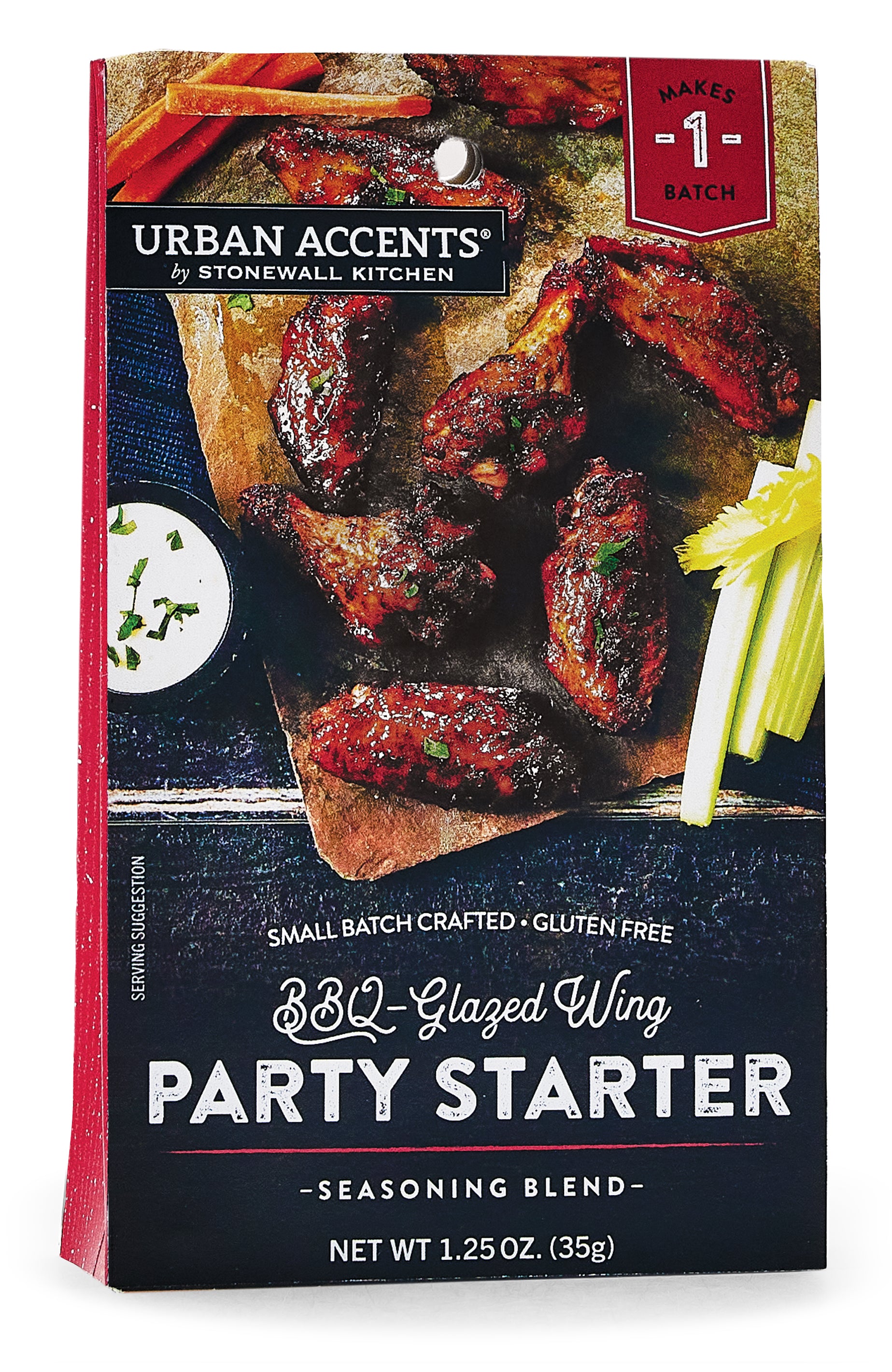 Urban Accents by Stonewall Kitchen BBQ Glazed Wing Party Starter - Olive Oil Etcetera