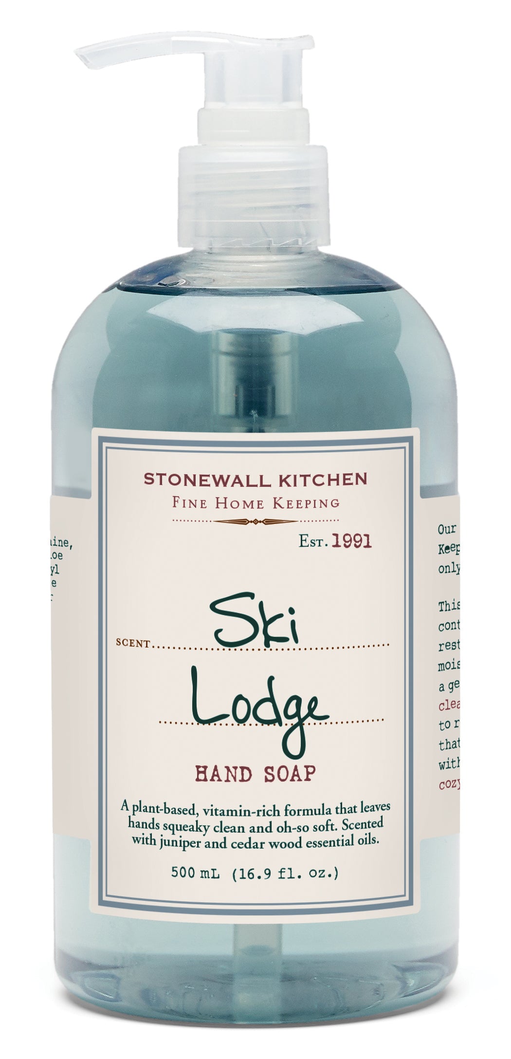 Stonewall Kitchen Ski Lodge Hand soap 