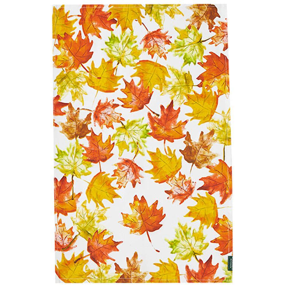 Stonewall Kitchen Autumn Leaves Tea Towels - Olive Oil Etcetera 