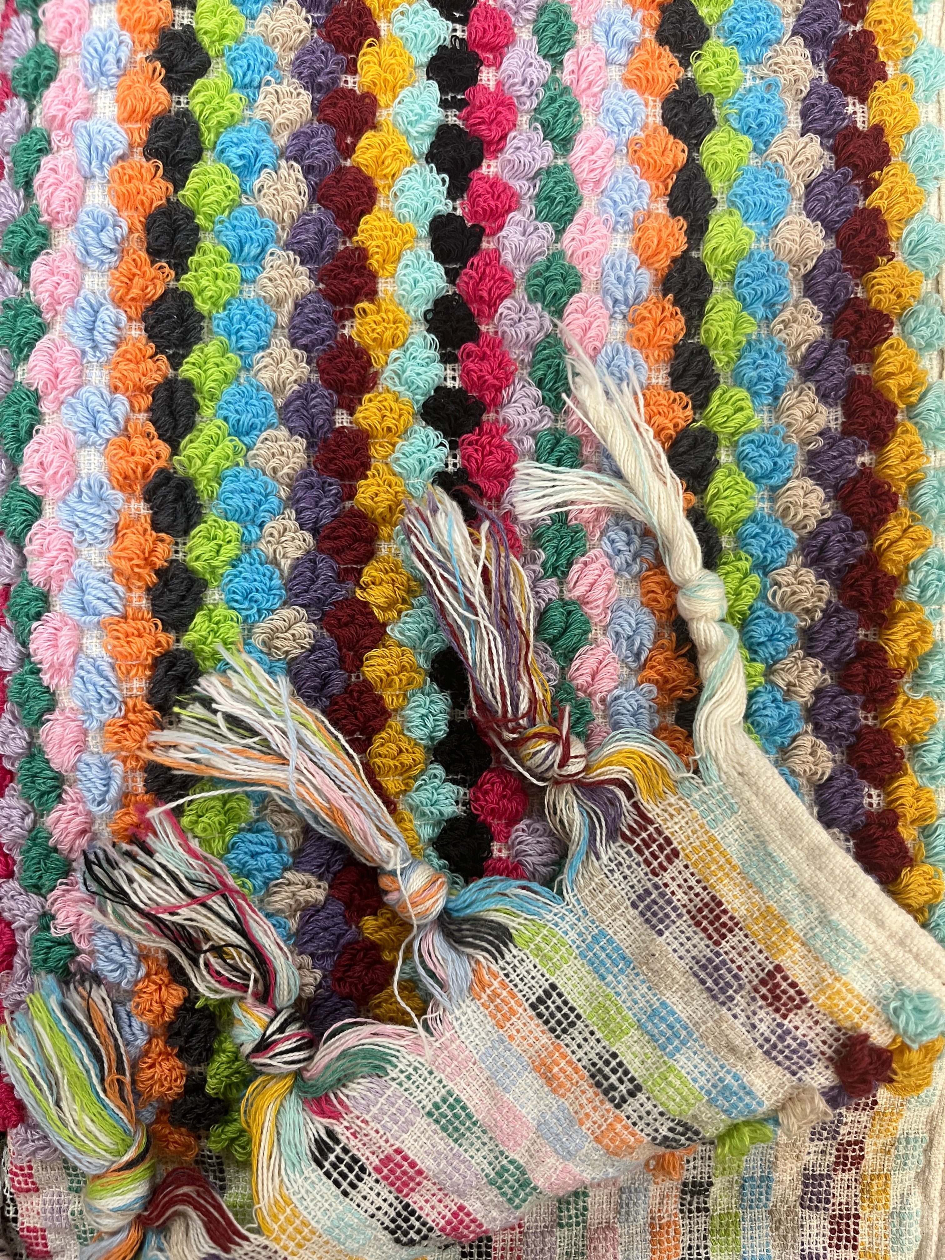 Pom Pom Hand Towels - Olive Oil Etcetera 