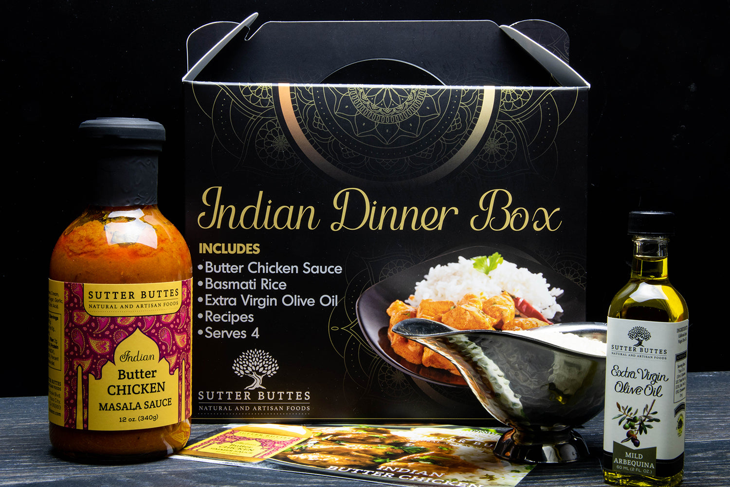 Sutter Buttes Indian Dinner Box Kit - Olive Oil Etcetera 