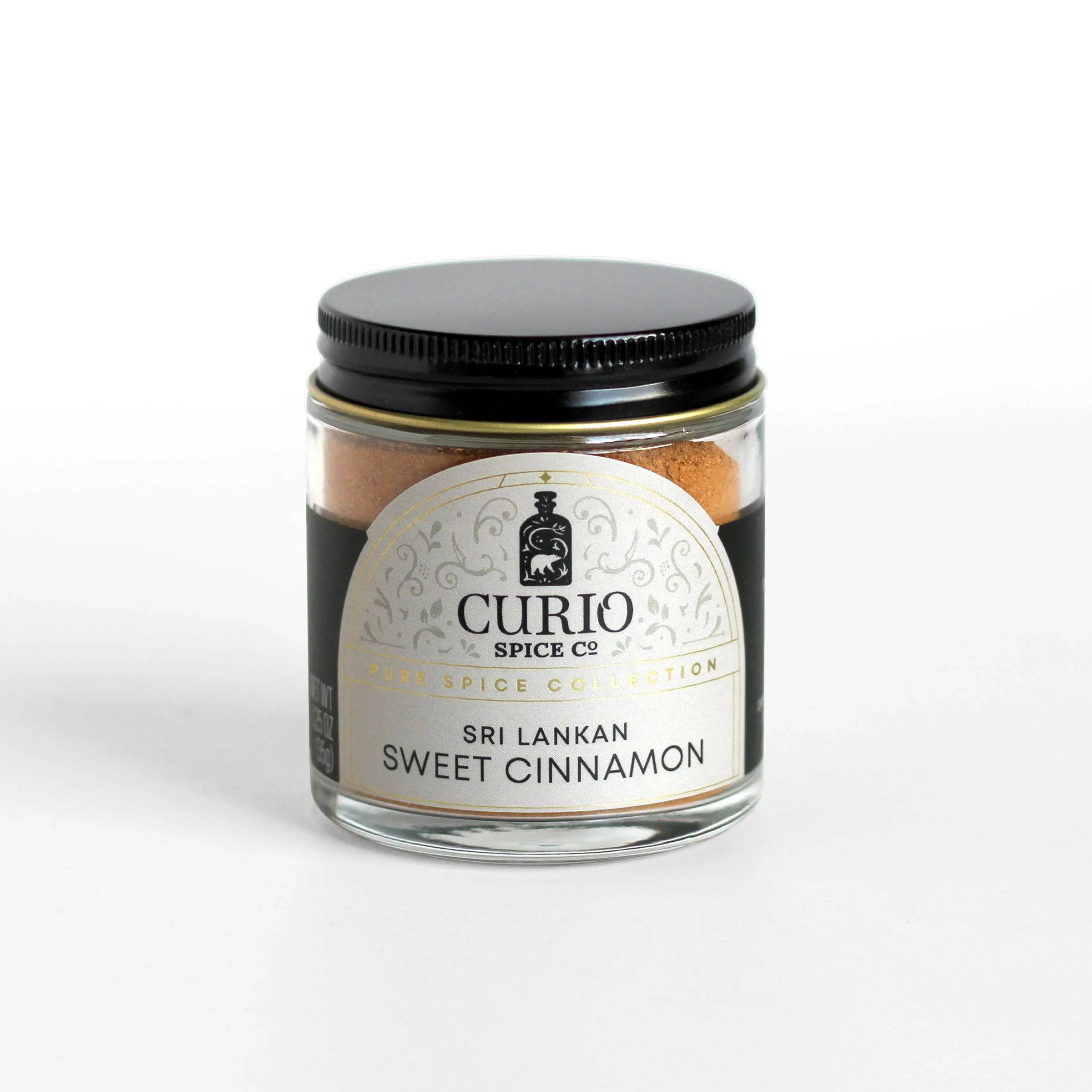 Curio spice Company Sweet Cinnamon available at Olive Oil Etcetera 