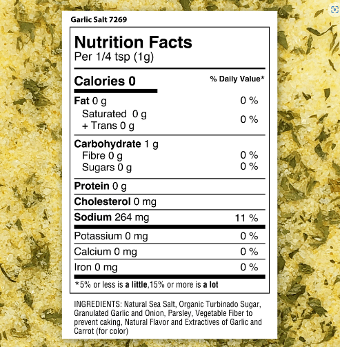 Spice Lab Garlic Salt Seasoning - Olive Oil Etcetera 