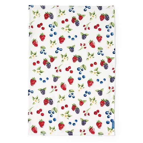 Stonewall Kitchen Food and Drink Patterned Tea Towels - Olive Oil Etcetera