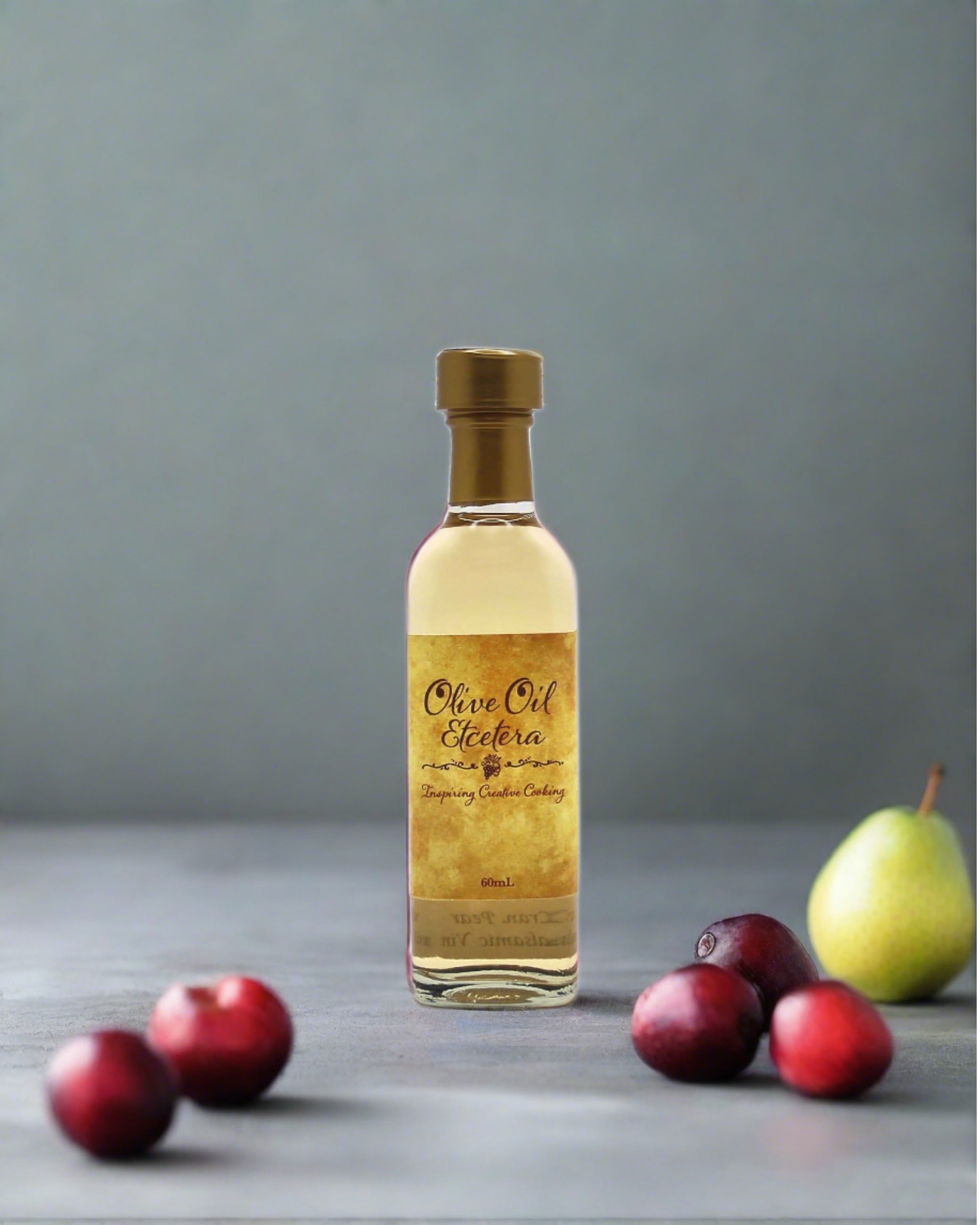 Sample Size 60mL Cranberry Pear Balsamic Vinegar- Olive Oil Etcetera- Bucks County's Gourmet Olive Oil and Vinegar Store