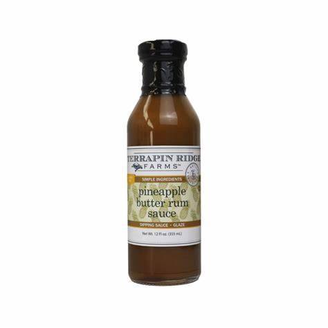 Terrapin Ridge Pineapple Butter Rum Sauce - Olive Oil Etcetera 