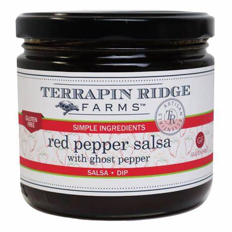 Terrapin Ridge Red Pepper Salsa with Ghost Pepper - Olive Oil Etcetera 