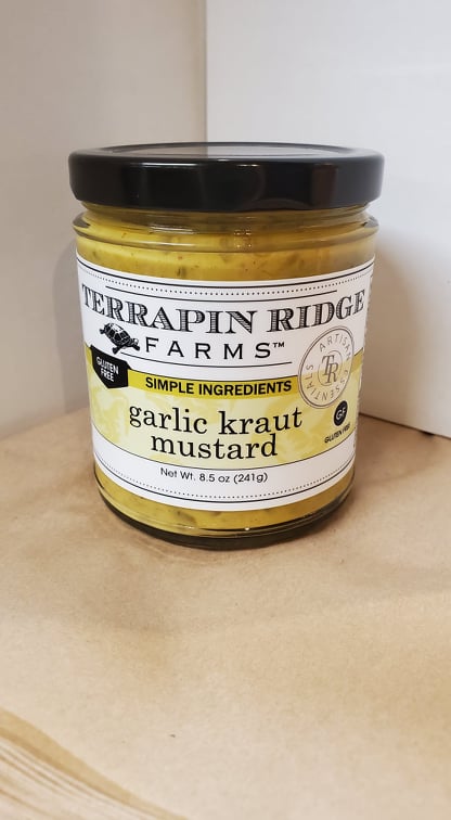 Terrapin Ridge Farms Garlic Kraut Mustard - Olive Oil Etcetera 