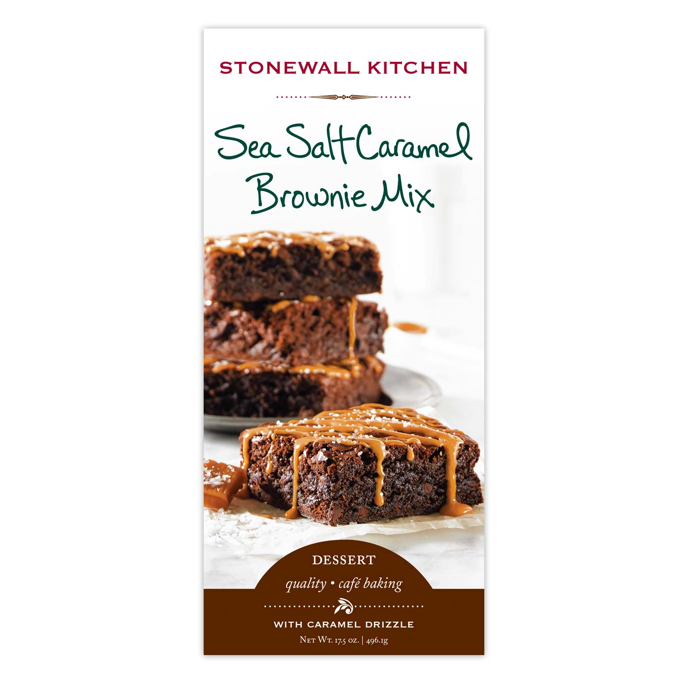 Stonewall Kitchen Sea Salt Caramel Brownie Mix - Olive Oil Etcetera 