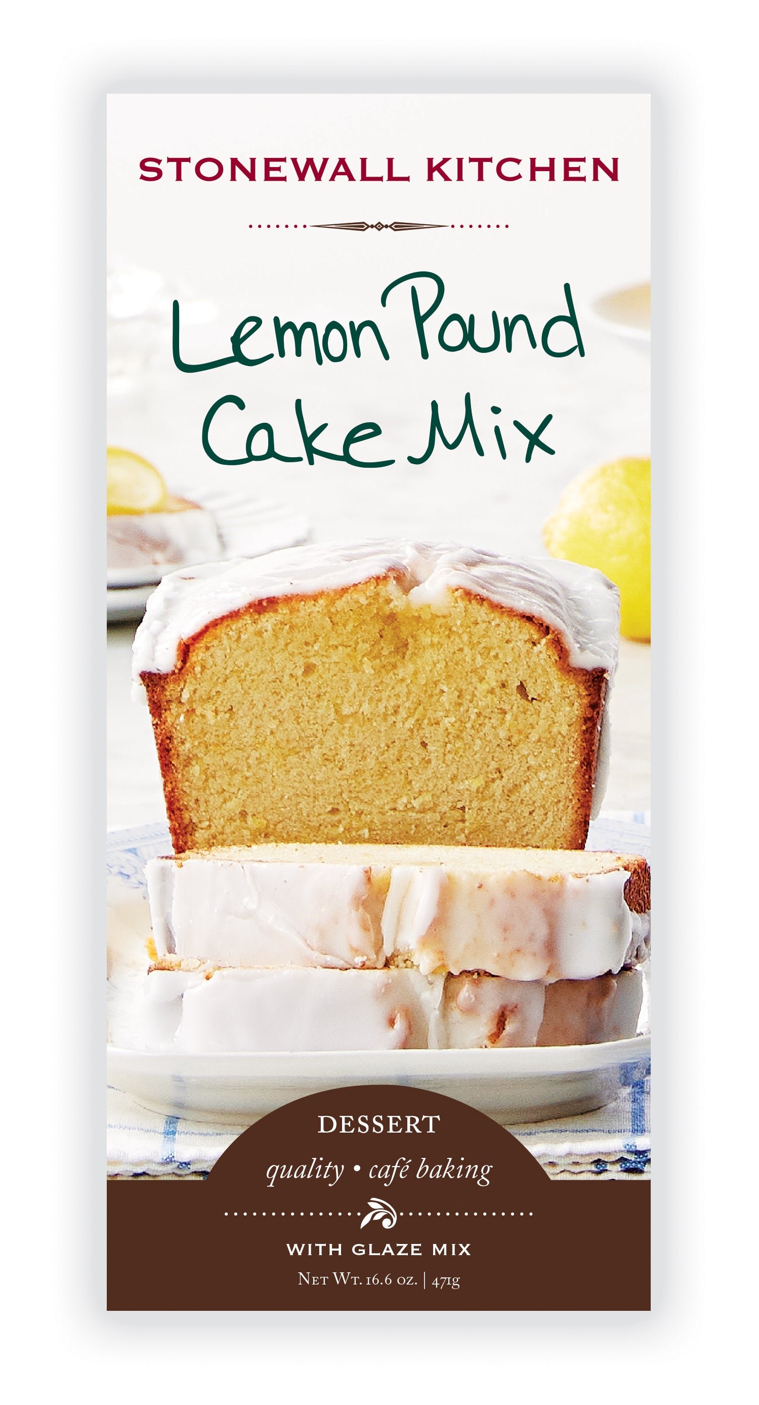 Stonewall Kitchen Lemon Pound Cake - Olive Oil Etcetera 