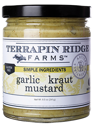 Terrapin Ridge Garlic Kraut Mustard - Olive Oil Etcetera - Bucks county's gourmet olive oil and vinegar shop