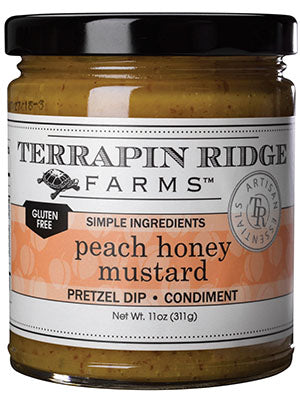 Terrapin Ridge Peach Honey Mustard - Olive Oil Etcetera - Bucks county's gourmet olive oil and vinegar shop